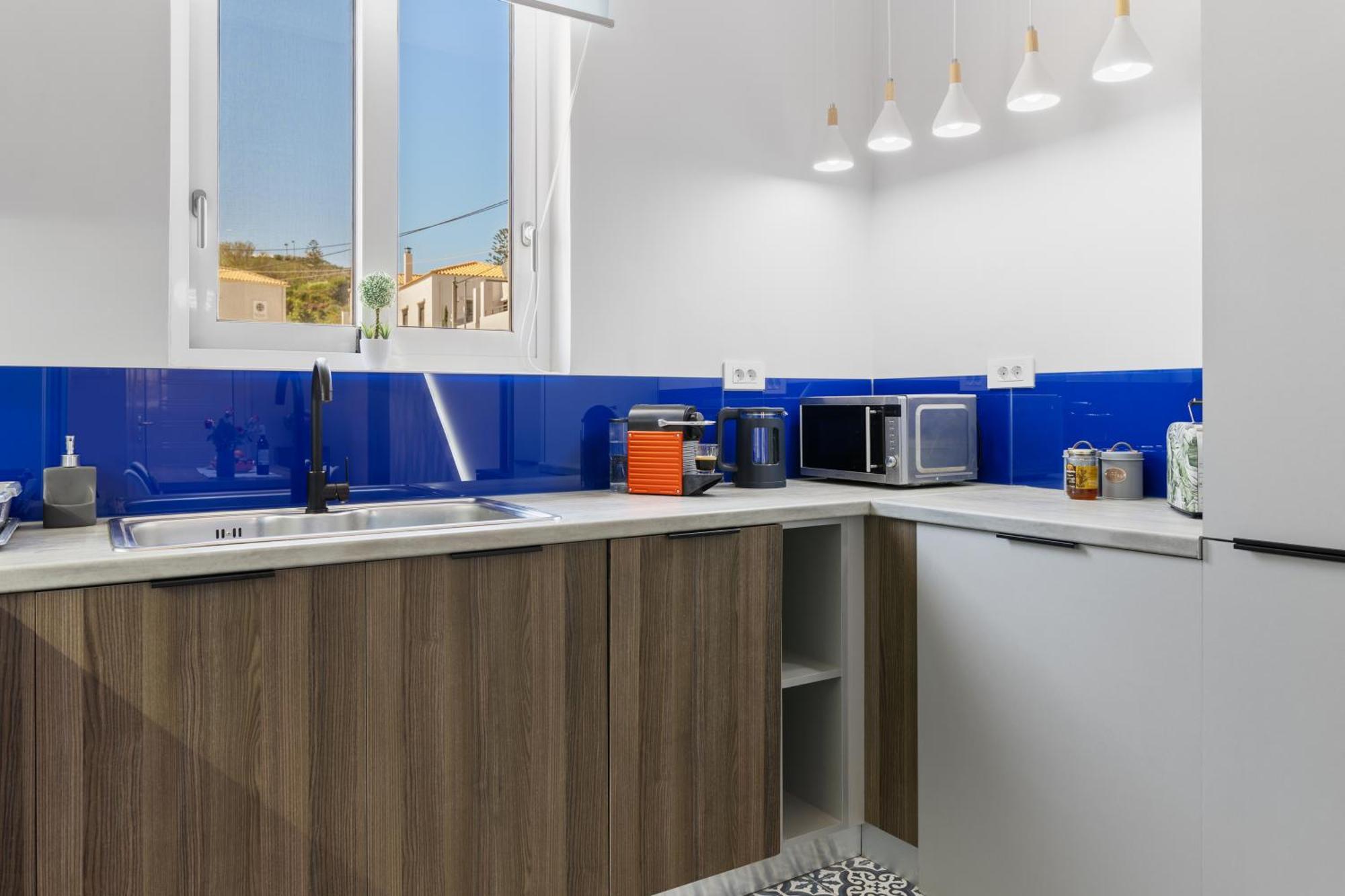 Stalós Luxury Villa Eva-Mari With Jacuzzi, 50M From The Beach מראה חיצוני תמונה