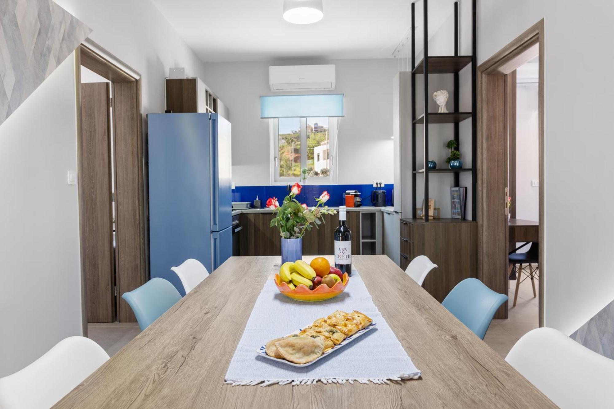 Stalós Luxury Villa Eva-Mari With Jacuzzi, 50M From The Beach מראה חיצוני תמונה